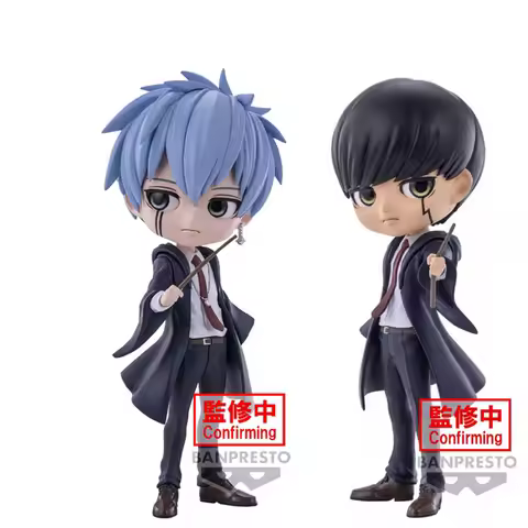 Bandai Genuine Qposket Mashle: Magic and Muscles Mash Burgundy Lance Crown Anime Action Figures Toys