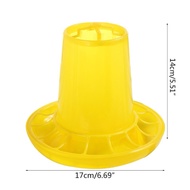 Chicken Feeders Plastic Automatic Poultry Food Containers Dispenser for Chicks Birds Pigeons Quails 