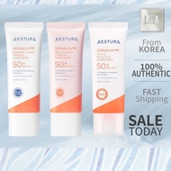 Aestura Derma UV 365 (Vita-C Radiance Sunscreen, Barrier Hydro Mineral Sunscreen, Red Calming Tone-U
