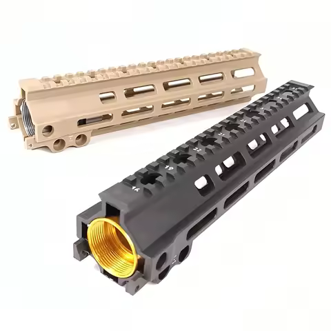 9.5Inch Nylon Lightweight MK8 Platform M-LOK Handguard, Scope Mount for AR15 M4 M16 Rifle Airsoft Hu