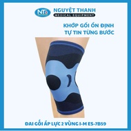 I-M ES-7B59 2-zone pressure knee belt, taping zone technology, 4-way tension