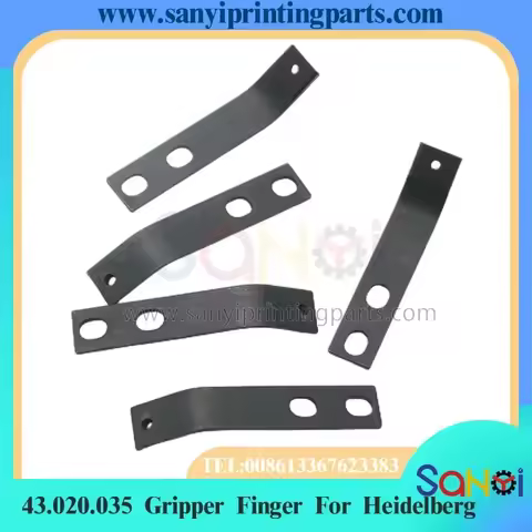 5 Piece 43.020.035 Best Quality Gripper Finger For Heidelberg GTO52 GTO46 CD102 SM102 XL105 Offset P