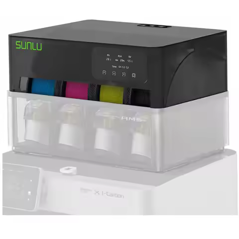 Sunlu AMS Heater Upgrade for Bambu Lab AMS,Add Active Drying Function to Your AMS,Prevent Wet 3D Pri