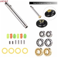 LAEULY Unresponsive Yoyo Bearings, Stainless Steel Yoyo Strings Yoyo Replacement Bearing, Yoyo Acces