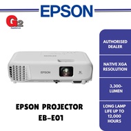 EPSON [READY STOCK] XGA 3300 LUMENS PROJECTOR  EB-E01 - EPSON WARRANTY MALAYSIA