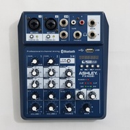 Mixer 4ch 4channel ASHLEY FX-402i Recording USB audio Interface PC Soundcard ORIGINAL Best