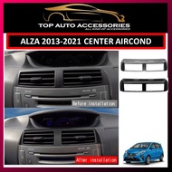 ALZA 2009-2021 CENTER AIR COND COVER CARBON FIBER / INTERIOR COVER CARBON FIBER ALZA LAMA / AIRCOND 