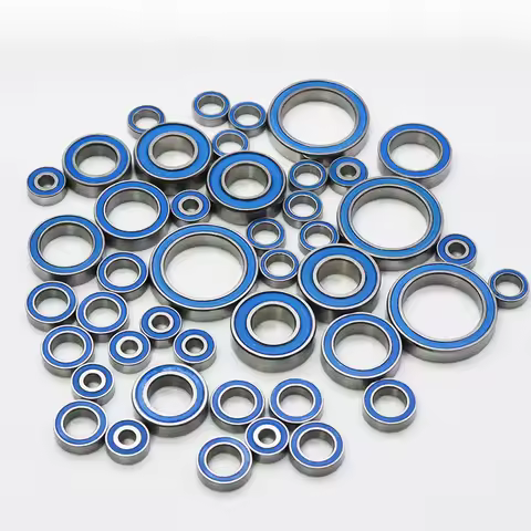 10 pcs Rubber Sealed Miniature Ball Bearings 2x6x3 5x10x4 5x11x4 6x12x4 12x18x4mm Bearing Kit