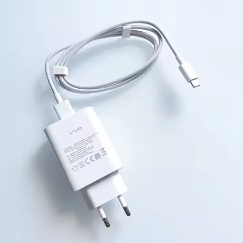 Original 18W Vivo Fast Charger EU FlashCharge Adapter Type C Cable For VIVO Y17S Y21 Y33s V17 S1 Pro