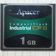 Apacer宇瞻CF卡 1G CF 1GB 軍工業級 工控機 ATM機用 CFIII綠色版