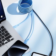 活動買一送一 Type-C to Type-C 60W磁性快收納傳輸線-液態矽膠版