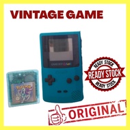 (READY STOCK) GAMEBOY COLOUR NINTENDO WITH GAME TAPE POKEMON. PERMAINAN-TOYS-VINTAGE-OLD