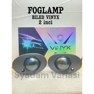 ORIGINAL VINYX FOGLAMP BILED Q8 2 inches 3 COLORS & 1 COLOR BREKET HONDA AND TOYOTA