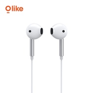Olike OH-W2H Wired Earphone Headset Copper Ring HD Audio