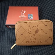 Snoopy Peanuts 卡通拉鍊錢包 card holder 卡片套 散銀包
