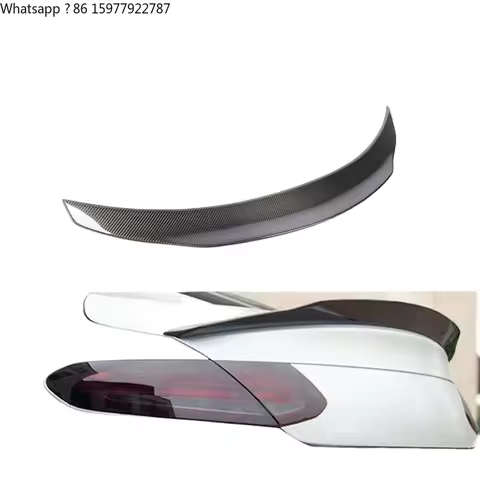 Carbon Fibre C205 Duck Tail Spoiler for Mercedes Benz C200 C300 C350 C43 W205 C63 AMG Coupe 15-19