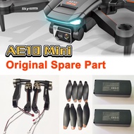 AE10 Mini Drone Brushless Folding Quadcopter Original Spare Part Propeller Blade Motor Arm /