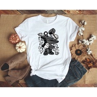 Tops Casual Streetwear  Blacksmith Anvil Hammer Cartoon Character Unisex T-Shirt