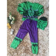 shop : AVENGERS Hulk Costume Shirt Pants Mask Kids Sz 2 to 8 Y/O