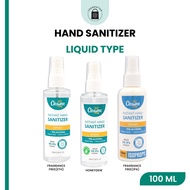 Cleanse360 Hand Sanitizer [Liquid Spray - 100ml] 75% Ethanol Alcohol | Quick Dry | Rinse Free | Instant Kills Germs Bacterials Virus