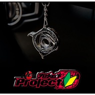 ROTARY ENGINE KEYRING keychain for mazda RX7 RX8 RX-8 RX-7 PRESENT GIFT IDEA