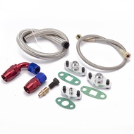 For Toyota Supra 1JZGTE 2JZGTE 1JZ/2JZ Single Turbo Oil Feed Line Flange Kit