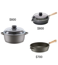 Berndes 24cm cooking pot , frying pan 易潔煲易潔煎pan
