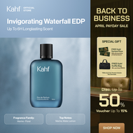 NEW!Kahf Invigorating Waterfall Eau de Parfum 100 ml Long-Lasting Fragrance (EDP)-Saffron and Oud Sc