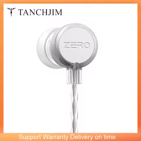 New TANCHJIM ZERO Ultima Earphones High Quality HiFi in-ear Wired Headphones DMT4 Ultra Earbuds with
