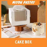 White Cake Box 6inch/ 8inch/ 10 inch