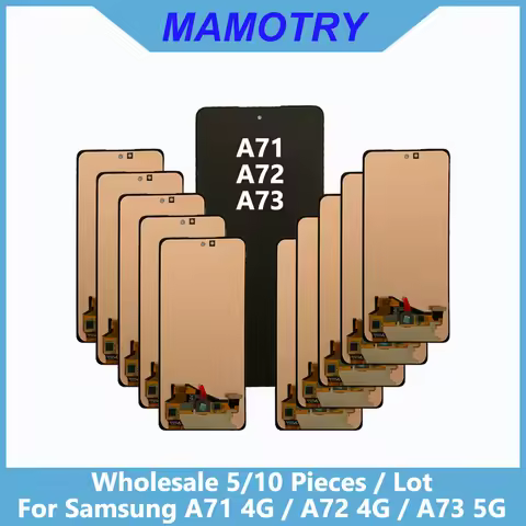 Wholesale 5/10 pieces / Lot For Samsung A71 A715 / A72 A725 Screen Lcd Display With Touch Assembly F