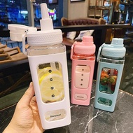 900ML Square Drinking Water Bottle 900ML Infused Water Bottle/
