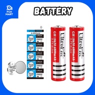 CR2032Battery Coin & Button Cell 3 Volt 18650 Long-Lasting & High Capacity CR2032 Lithium Batteries 