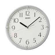 [Original] Seiko Clock QHA007SL White Analog Quartz Quiet Sweep Arabic Numerals Wall Clock QHA007S QHA007