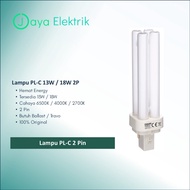 [WHOLESALE] PHILIPS PLC 2P 18 W 18 Watt 18Watt Cool White Daylight 6500K PL-C 2P 18W 865