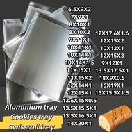 LOYANG (9“X11“X1“)(10''x11''x1'')(10“X14“X1“)(11''x15''x1'')(12✘15✘1)(13.5x16.5x1)-BAKERY TRAY BISCU