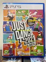 《居家抗疫必備》（中古二手）PS5遊戲 Justdance 2021 舞動全開2021 舞力全開2021 Just Dance 2021 港版中英文版