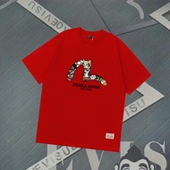 2026 Baju-T Bercetak Lelaki dan Wanita EVISU Baharu, Baju-T Kasual, Baju-T Leher Bulat, Baju-T Pende