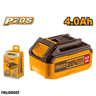Ingco 20V Lithium-Ion Battery Pack 4.0AH -7.5Ah Rechargeable Cordless Power Tool Battery POWERSHARE-