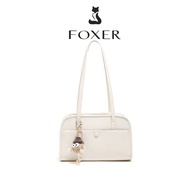 Foxer tote bag for women bag with zipper with cute keychain