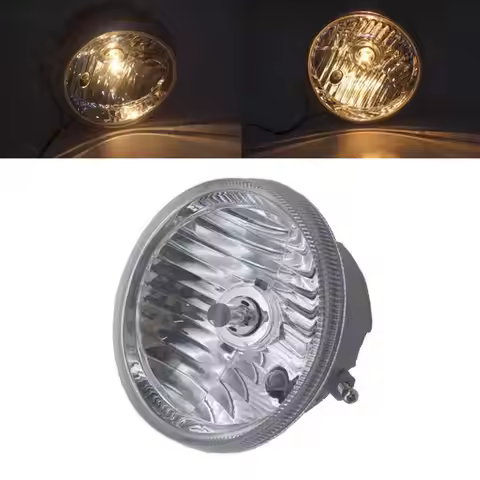 Vespa Vorne Lampe Replacement White Headlight Metal Plastic Screen Type for Vespa LX 50 125 150
