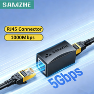 Samzhe Rj45 Inline Coupler 8P8C Network Connector Compatible With Cat5 Cat6 Cat7 Lan Wire Extension