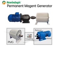 20KW 30KW 50KW 100KW Permanent Magnet Generator 220V 110V 120V 380V 400RPM Dynamo Alternator Quiet G
