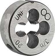 Aceteel 3/8"-20 UN Round Die, Right Hand Machine Thread Die 3/8 x 20 UN