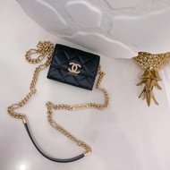 全新代購 Chanel 21b mini wallet on chain