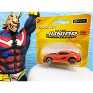 RMZ City Junior 2020 TOYOTA SUPRA Orange Black Line Racing Sports 64 Diecast Car Hotwheels Matchbox 