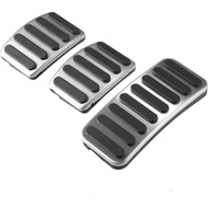 3 Pcs Accelerator Gas Brake Pedal Cover Compatible for Suzuki SX4 JY S-Cross 14-22, Durable Stainles