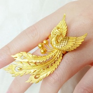 Cincin Anti Karat  Adjustable COP 916 Emas Phoenix Bangkok/ Indonesia/Korea Original Adira Viral Bel