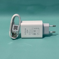 INFINIX 45Watt Fast Charging Type C Charger Adapter Fast Charging Fast Charger Type C