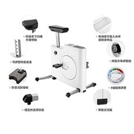 【原裝行貨 免費送貨】M Box 迷你可摺疊式 健身單車 - 白色 | 靜音 | 迷你 | 八檔阻力速度調節 | 承重好 | 穩定 | MBox 【熱賣產品】